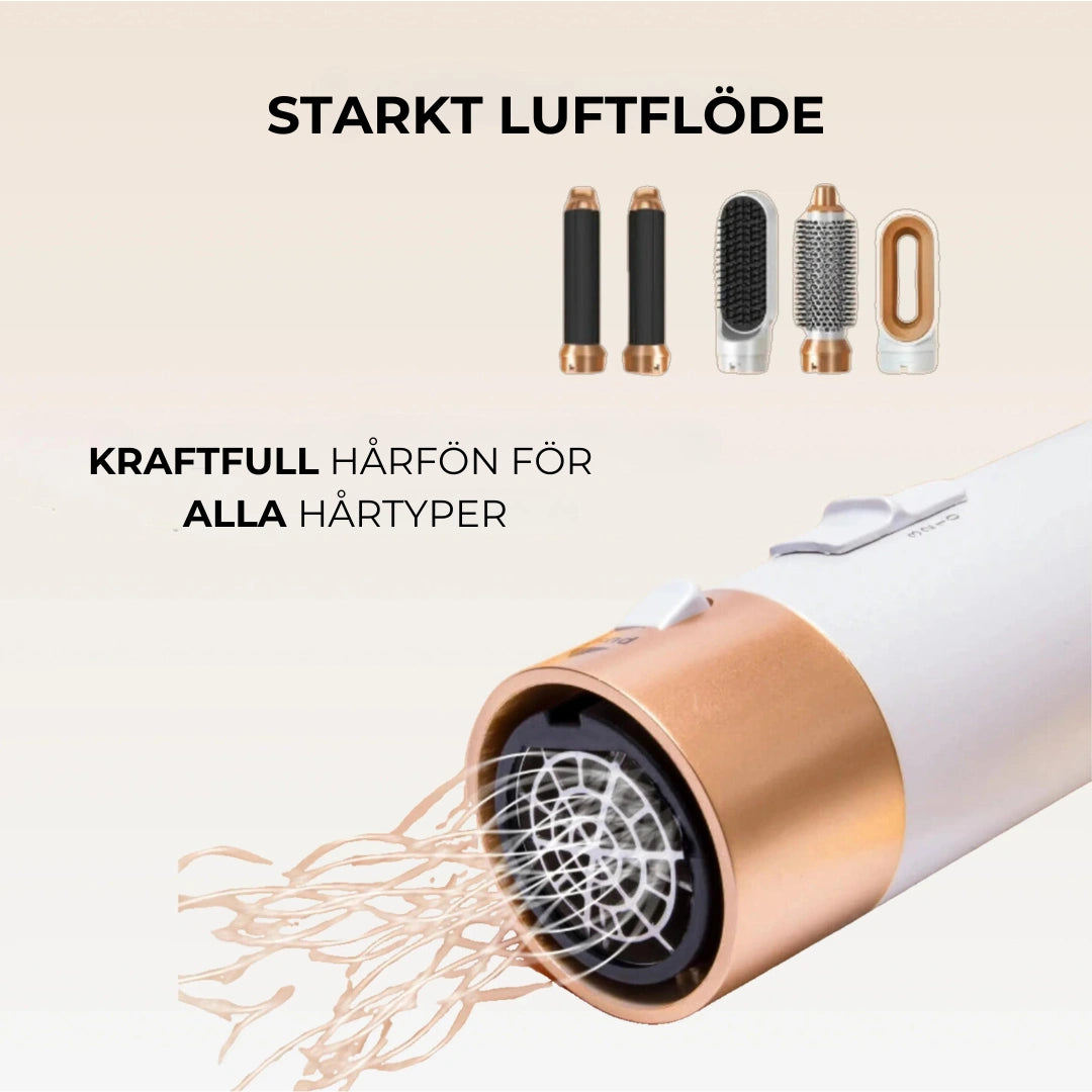 5-i-1 Airpro – Fixar ditt hår snabbt och enkelt