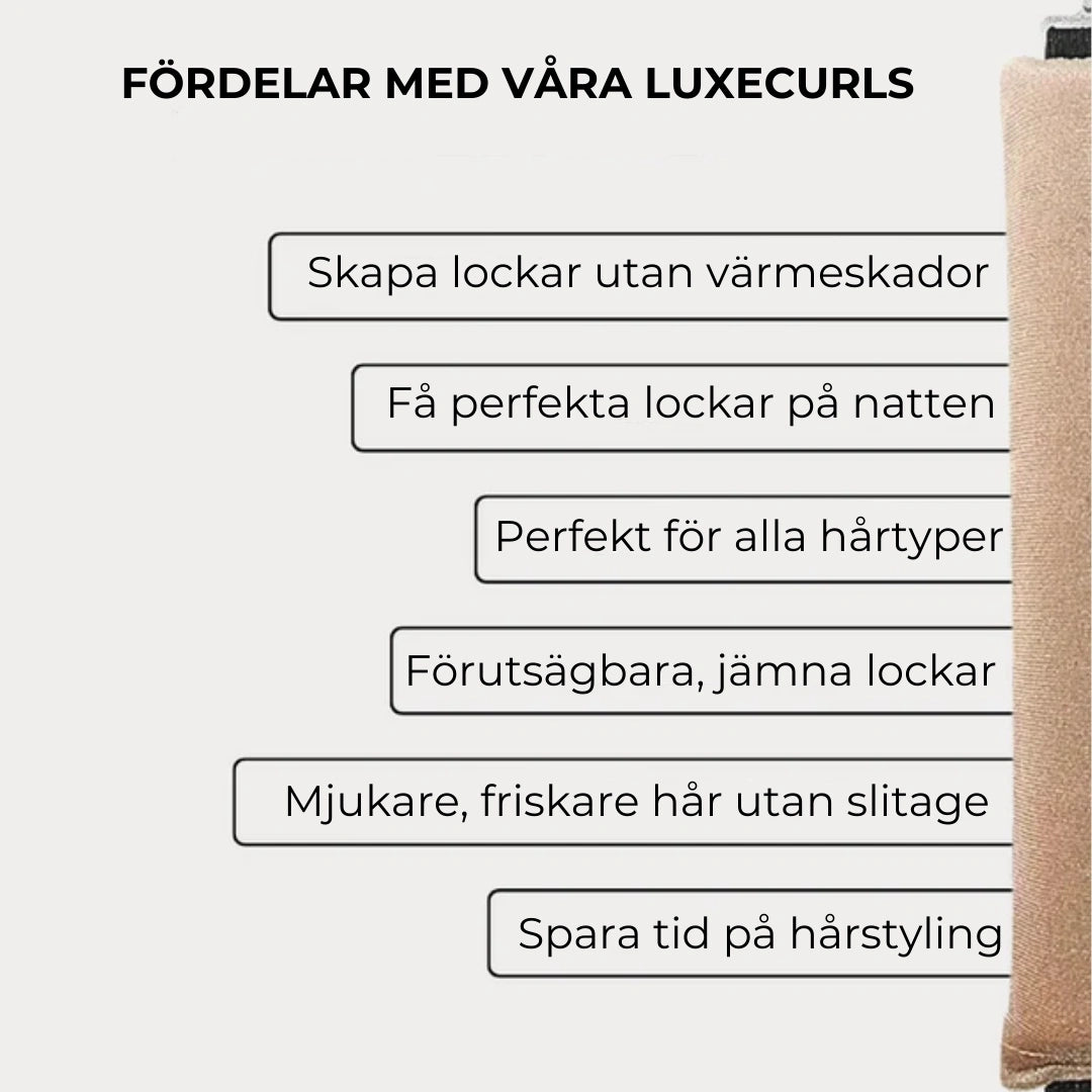 Heatless LuxeCurls - Få naturliga lockar utan värme