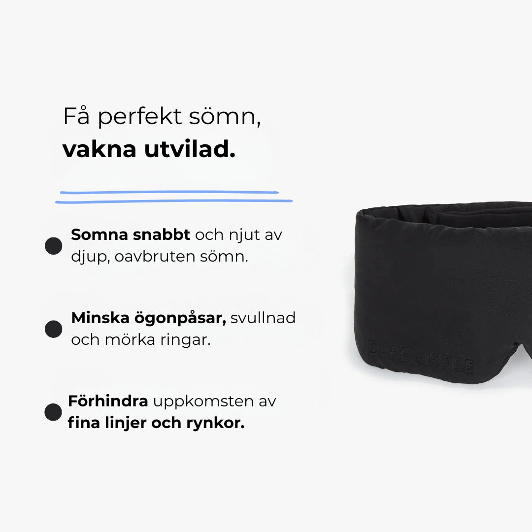 Silken Night - Premium sovmask i mullbärsilke