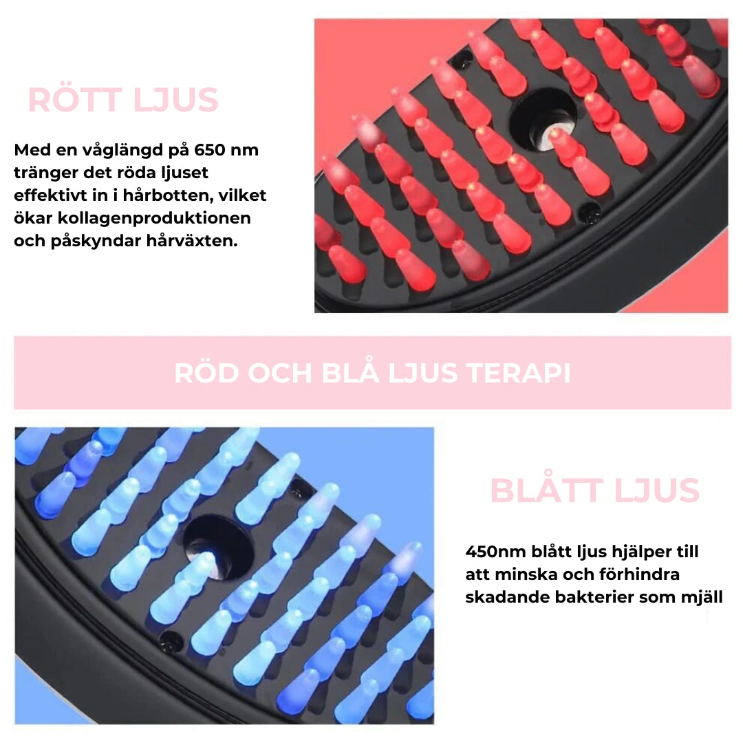 Therapy Brush - Stimulering av hårväxt