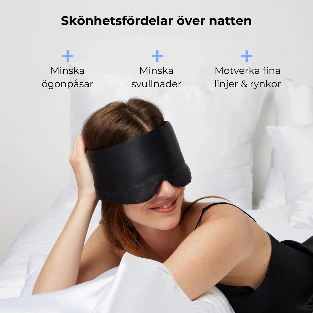 Silken Night - Premium sovmask i mullbärsilke