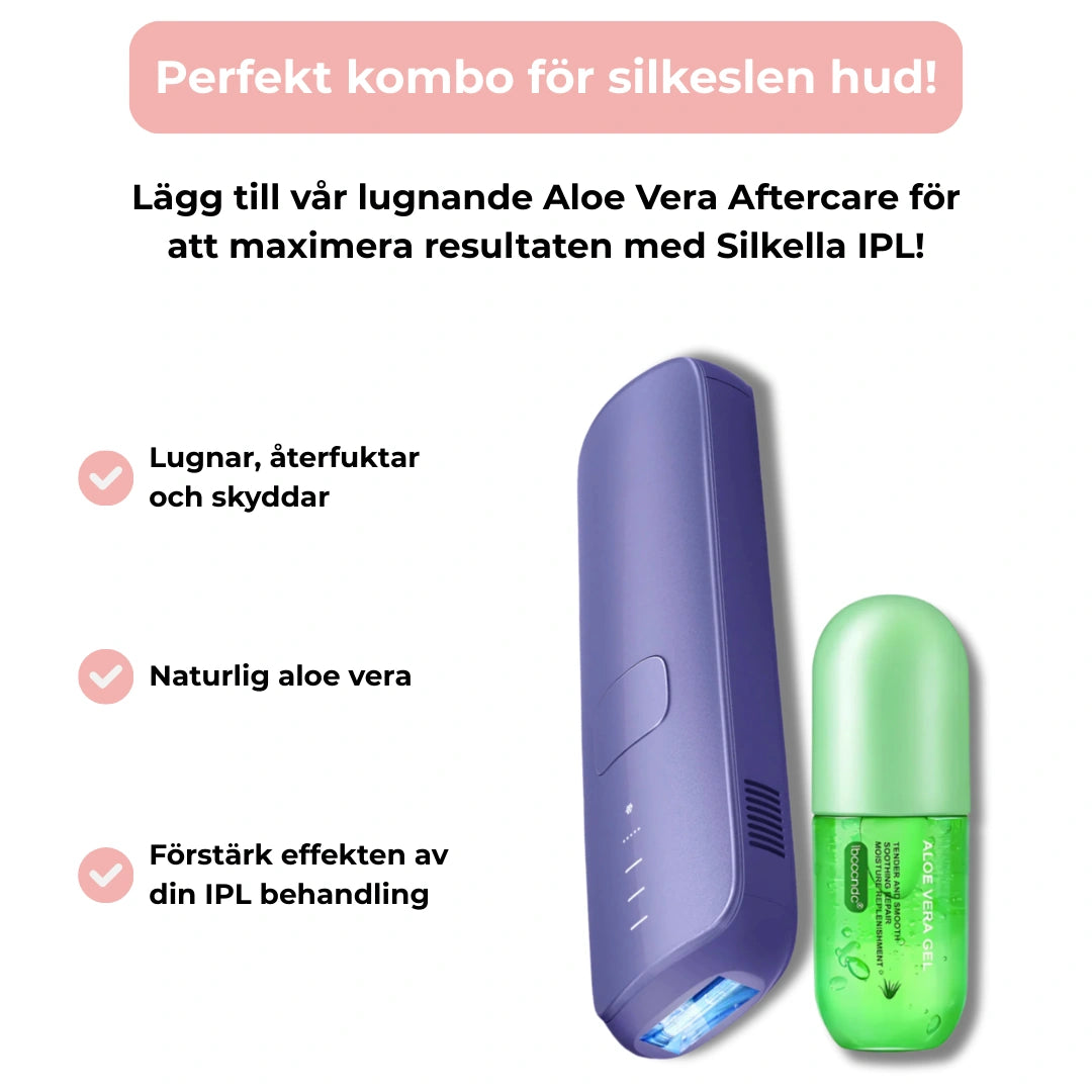 Silkella IPL - Smärtfri och permanent hårborttagning