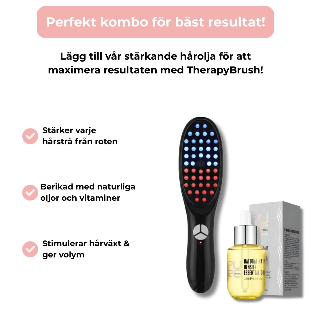 Therapy Brush - Stimulering av hårväxt